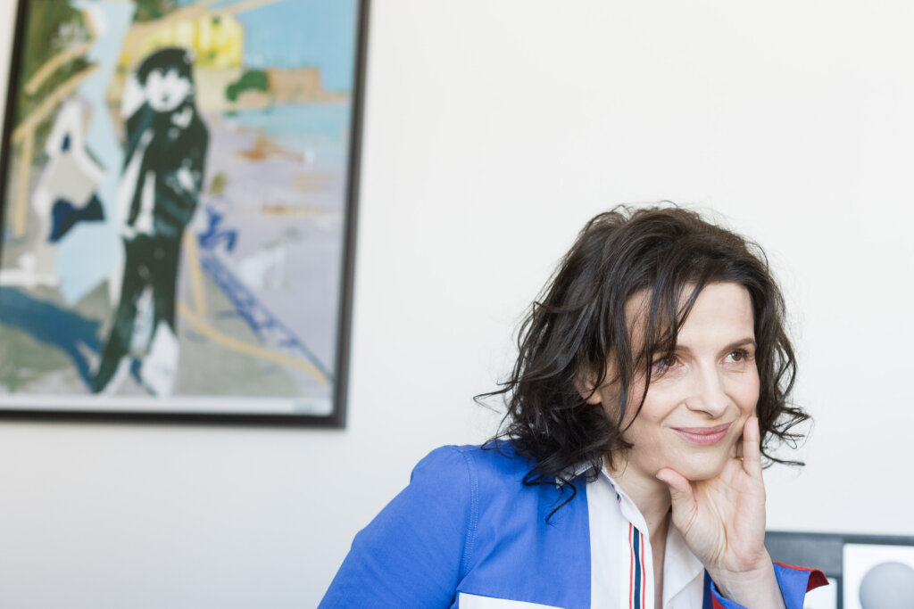 Juliette Binoche. Berlin.