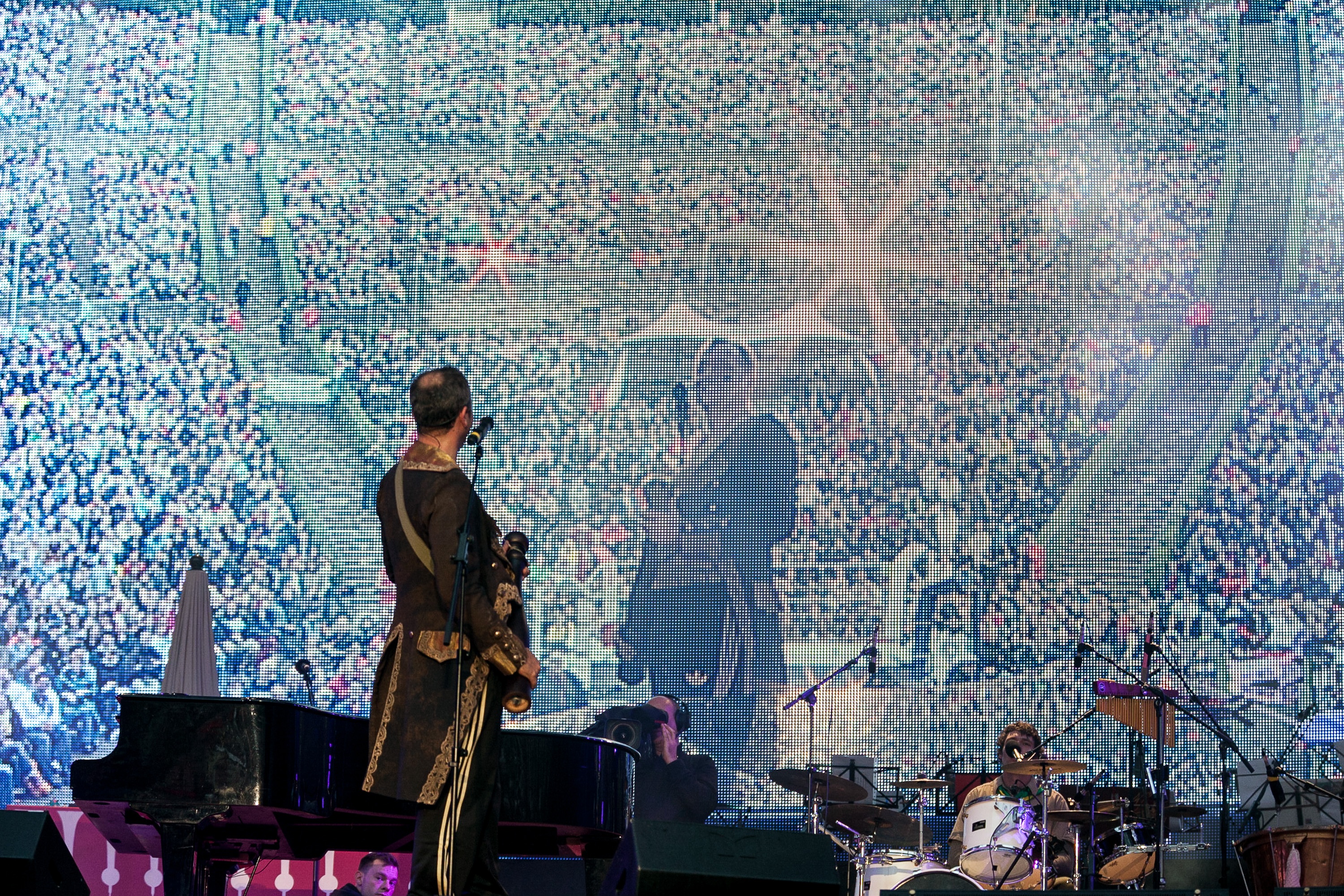 Rainald Grebe. Künstler.