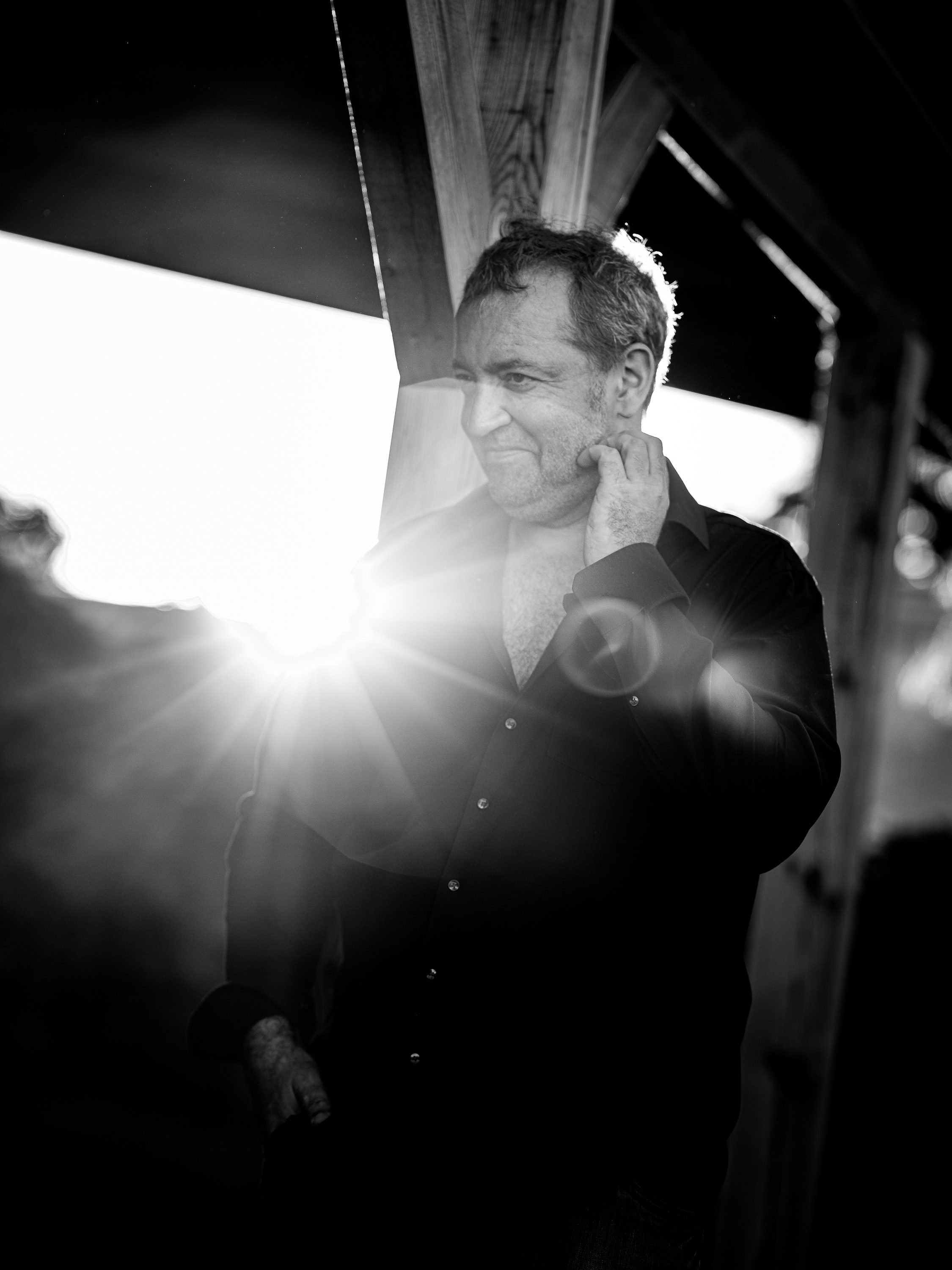 Rainald Grebe. Künstler.