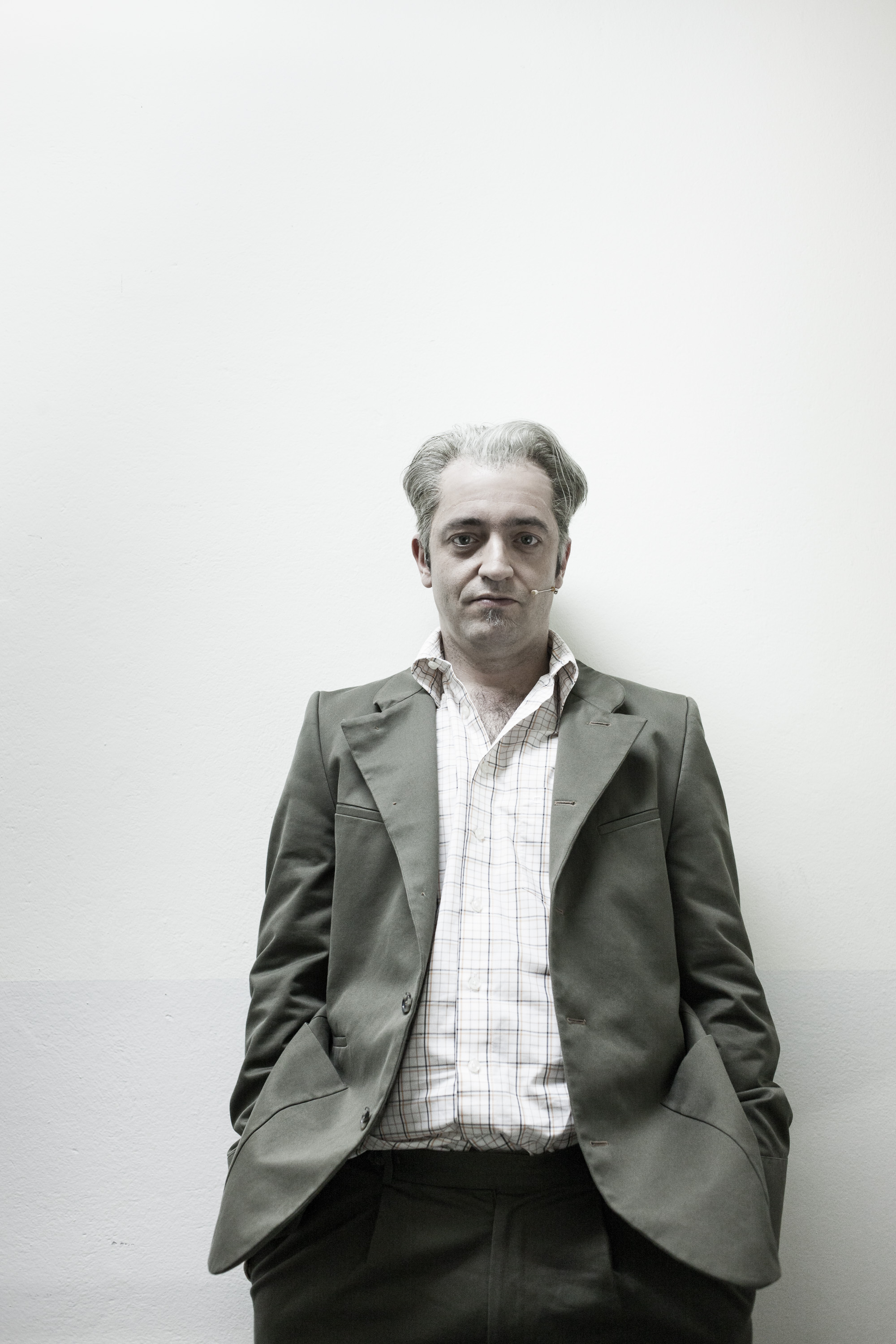 Rainald Grebe. Künstler.