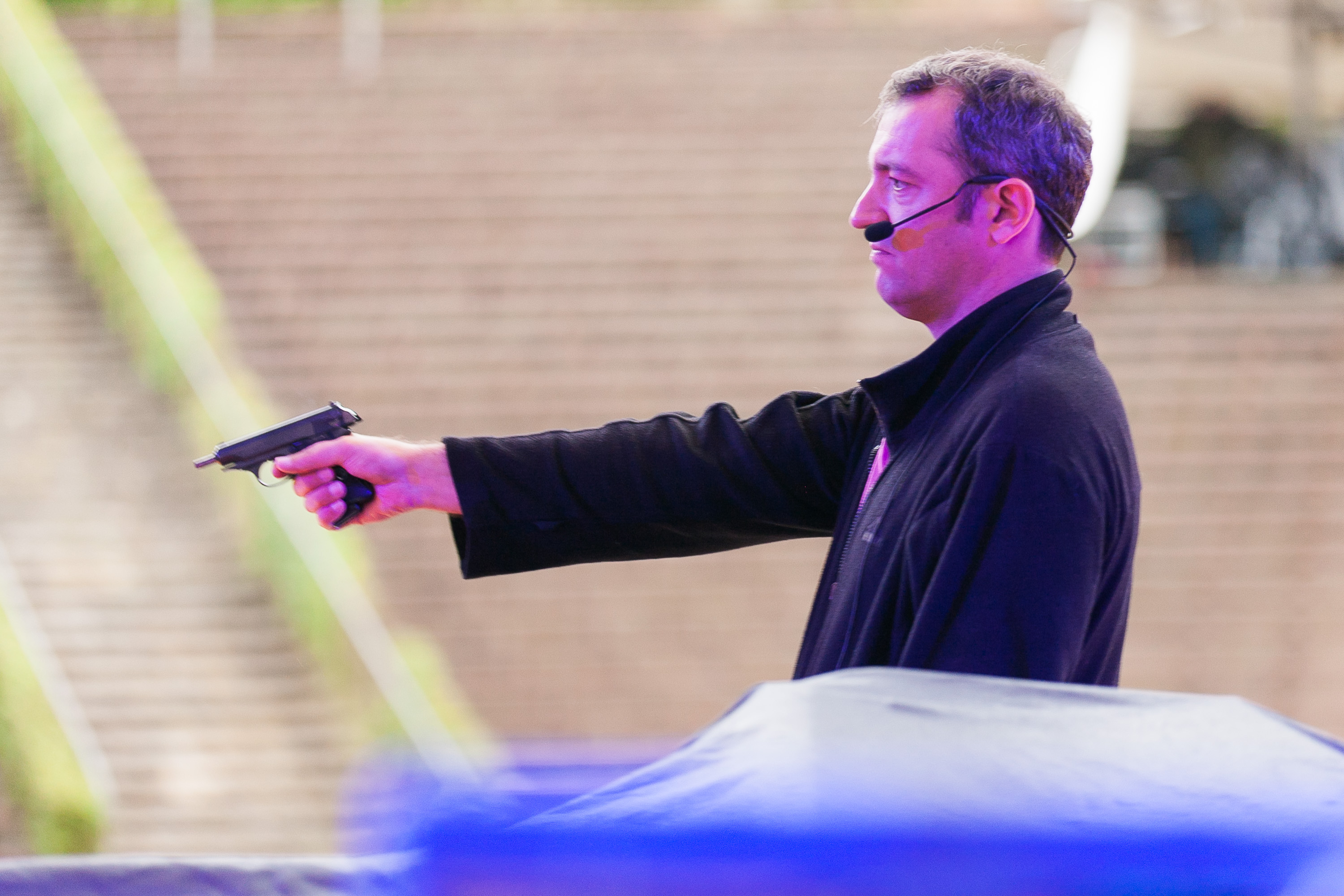 Rainald Grebe. Künstler.