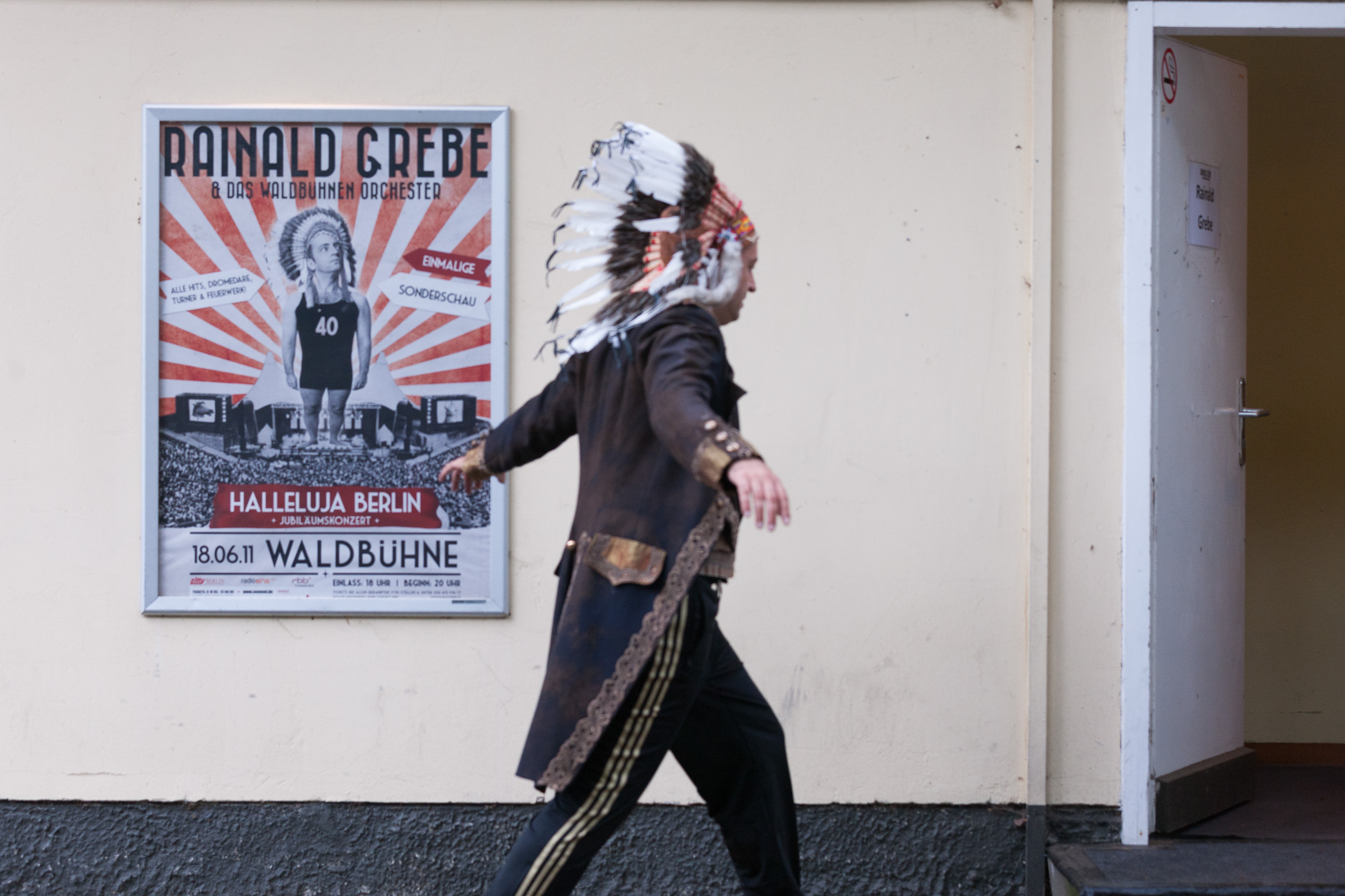 Rainald Grebe. Künstler.