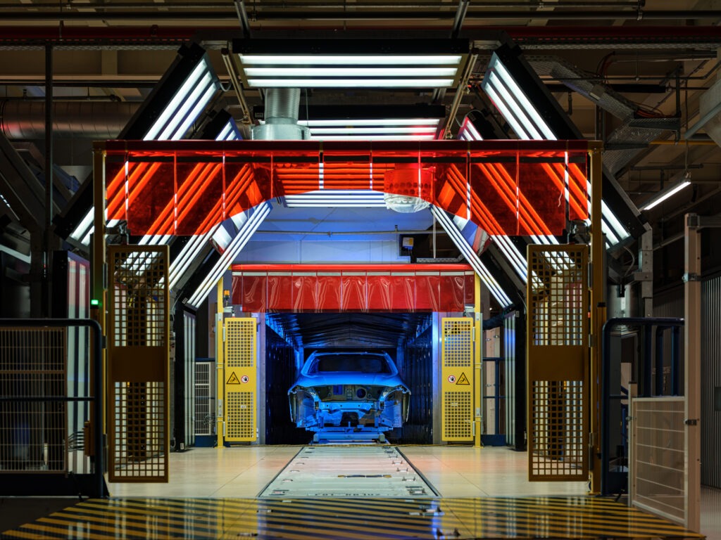 BMW Werk Leipzig Lackiererei