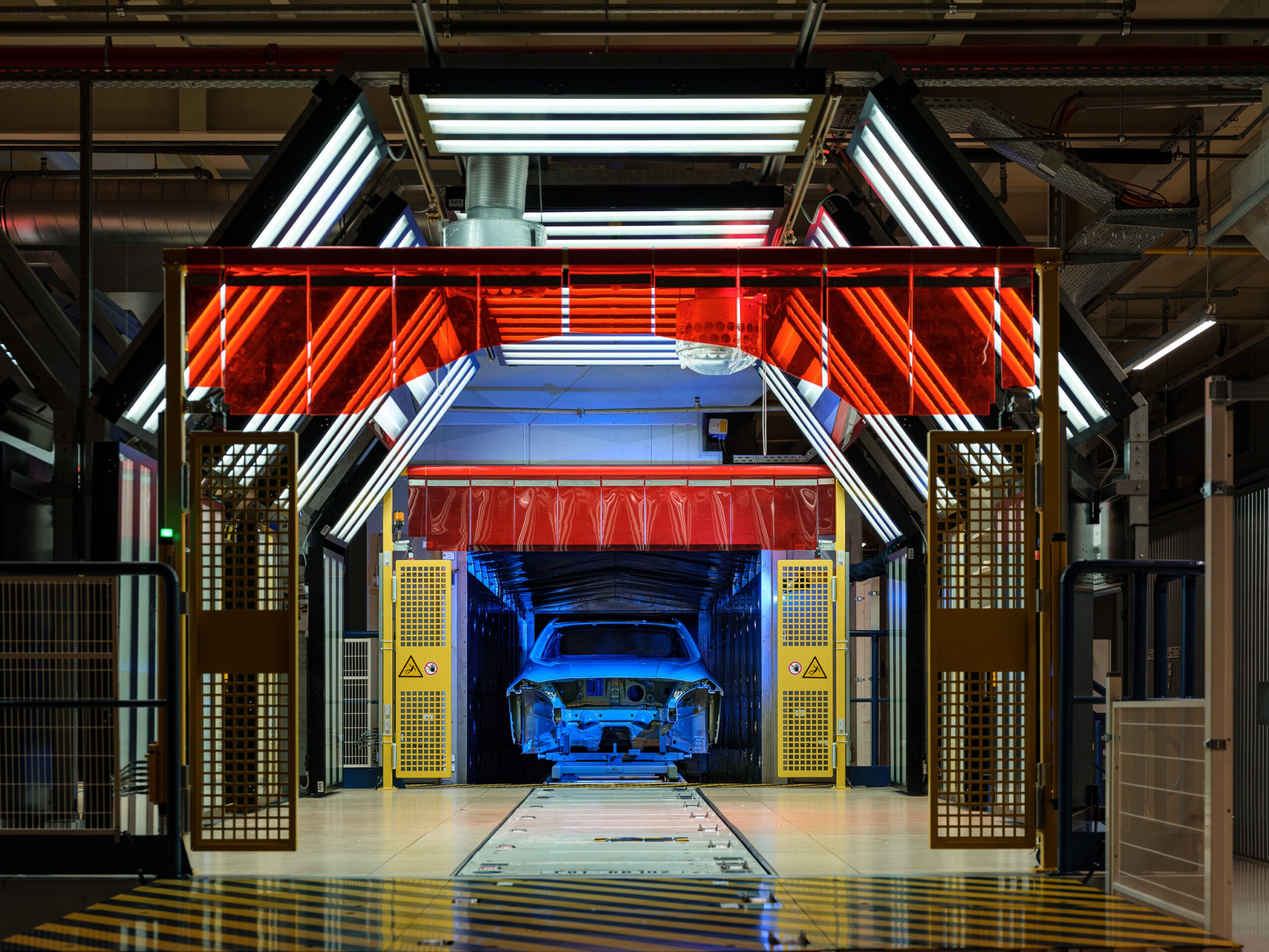 BMW Werk Leipzig Lackiererei