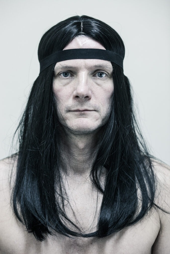 Porträtserie CENTRALINDIANER. Statisten bei dem Karl May Festspielen Leipzig (von und mit Rainald Grebe) am Centraltheater Leipzig.